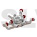  LX0861  Lynx Heli Innovations Swashplate V2 Edition Silver MCPX-BL